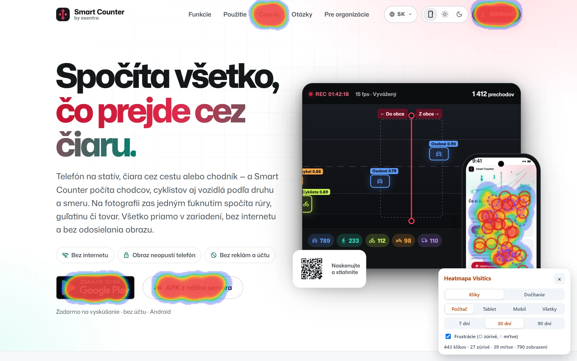 Nad vaším živým webom